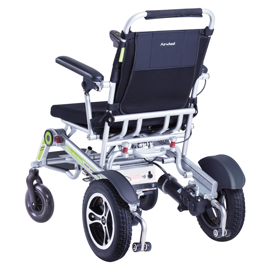 Reise-Elektro-Rollstuhl H3T Smarty Schrägansicht
