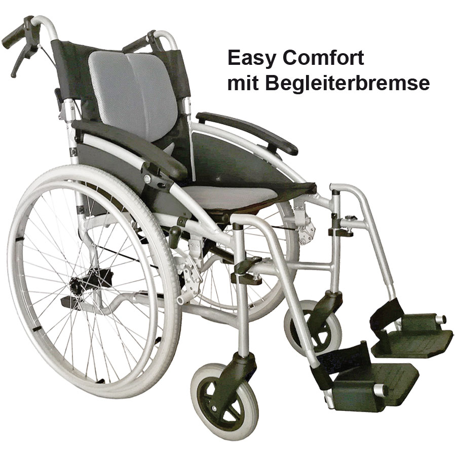 Reise-Rollstuhl Modell Easy Comfort mit Begleiterbremse