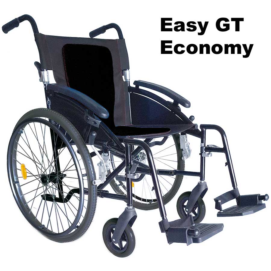 Reise-Rollstuhl Modell Easy GT Economy schwarz